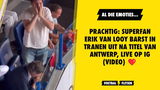 PRACHTIG: Superfan Erik Van Looy barst in tranen uit na titel van Antwerp, live op IG (VIDEO)