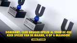Dominant: Club Brugge-speler al voor de 4de keer speler van de maand, 4 op 6 maanden!