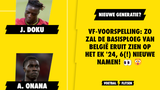 VF-voorspelling: zo zal de basisploeg van België eruit zien op het EK in 2024, met 6(!) nieuwe namen!