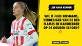 Wie is Julie Biesmans, verdediger van de Red Flames en kanshebber op de Gouden Schoen?
