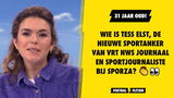 Wie is Tess Elst, de nieuwe sportanker van VRT NWS Journaal en sportjournaliste bij Sporza?