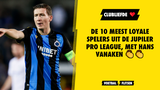 Clubliefde: de 10 meest loyale spelers uit de Jupiler Pro League, met Hans Vanaken