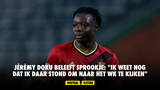 Jérémy Doku beleeft sprookje: "Ik weet nog dat ik daar stond om naar het WK te kijken"