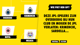 Deze JPL-spelers zijn overbodig bij hun club en mogen de JPL verlaten: Krmencik, Sardella...