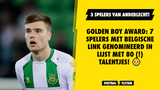 Golden Boy award: 7 spelers met Belgische link genomineerd in lijst met 80 (!) talentjes!