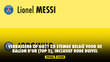 Verrassend of niet? Zo stemde België voor de Ballon d'Or (top 5), inclusief Rode Duivel