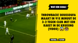 THROWBACK! Boussoufa maakt in 91e minuut de 3-2 tegen Club met een RAKET in de kruising (VIDEO)