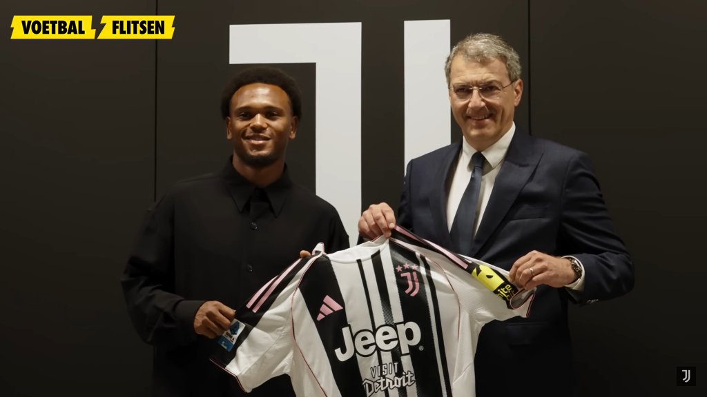 Loïs Openda voorstelling bij Juventus 