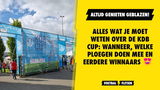 Alles wat je moet weten over de KDB Cup 2023: wanneer, welke ploegen doen mee en eerdere winnaars