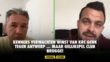 Kenners verwachten winst van KRC Genk tegen  Antwerp ... maar gelijkspel Club Brugge!