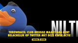 Throwback: Club Brugge maakt KAA Gent belachelijk op Twitter met deze kwek actie