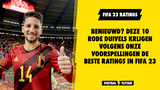 Benieuwd? Deze 10 Rode Duivels krijgen volgens onze voorspellingen de beste ratings in FIFA 23