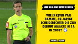 Wie is Kevin Van Damme, 32-jarige scheidsrechter die zijn debuut maakte in 1A in 2018?