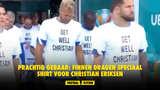 Prachtig gebaar: Finnen dragen speciaal shirt voor Christian Eriksen