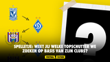 SPELLETJE: Weet jij welke topschutter we zoeken op basis van zijn clubs?