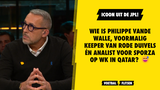 Wie is Philippe Vande Walle, voormalig keeper van Rode Duivels én analist voor Sporza op WK in Qatar?