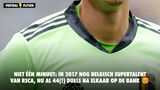Niet één minuut: in 2017 nog 17-jarig supertalent van RSCA, nu al 44(!) duels na elkaar op de bank