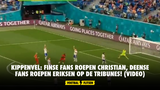 GOAALLLL!! Lukaku scoort de openingstreffer en viert voor Eriksen! (VIDEO)