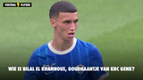 Wie is Bilal El Khannous, goudhaantje van KRC Genk?