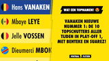 Vanaken nieuwe nummer 1: de 10 topschutters aller tijden in Play-off 1, met Benteke en Suarez!