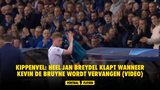 KIPPENVEL: heel Jan Breydel klapt wanneer Kevin De Bruyne wordt vervangen (VIDEO)