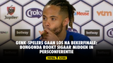 Genk-spelers gaan los na bekerfinale: Bongonda rookt sigaar midden in persconferentie