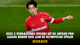 Deze 5 verrassende spelers uit de Jupiler Pro League nemen deel aan de Olympische Spelen