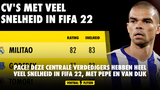 PACE! Deze centrale verdedigers hebben heel veel snelheid in FIFA 22, Met Pepe en Van Dijk