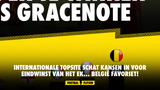 Internationale topsite schat kansen in voor eindwinst van het EK... België favoriet!