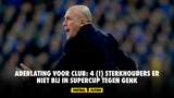 Aderlating voor Club Brugge: 4 (!) sterkhouders er niet bij voor Supercup tegen Genk