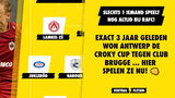 Exact 3 jaar geleden won Antwerp de Croky Cup tegen Club Brugge ... hier spelen ze nu!