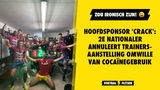Hoofdsponsor 'CRACK' ... 2e Nationaler annuleert trainersaanstelling omwille van cocaïnegebruik