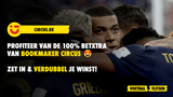 EXCLUSIEF! Zet bij Circus in op het WK voetbal en VERDUBBEL de winst van jouw weddenschap!