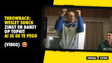 THROWBACK: Wesley Sonck zingt en danst de hit 'Ai Se Eu Te Pego' ... hilarische beelden (VIDEO)