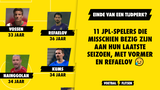 Einde van een tijderk? 11 JPL-spelers die misschien bezig zijn aan hun laatste seizoen, met Vormer
